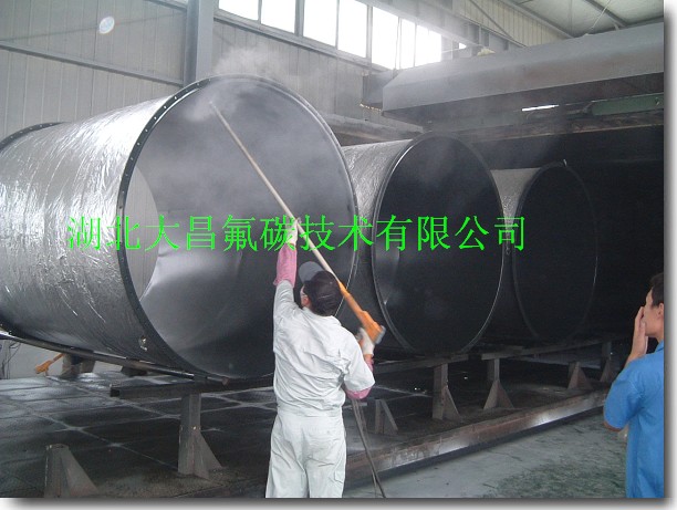 晶片廠排煙、排氣管道防腐噴涂